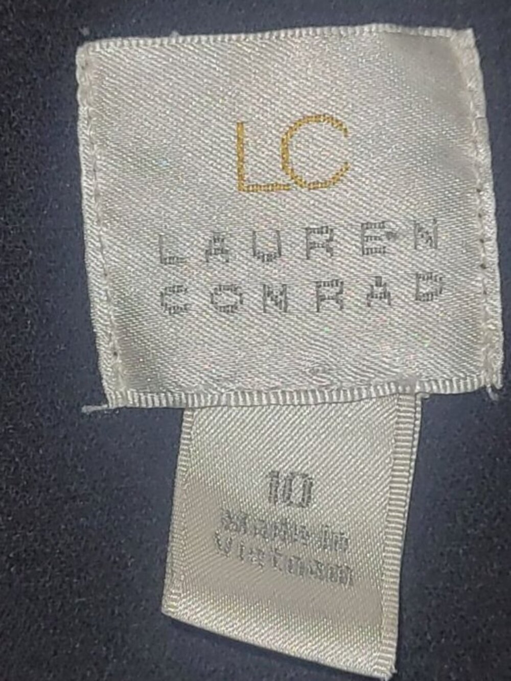 Lauren Conrad Size 10 black blazer - Picture 2 of 4
